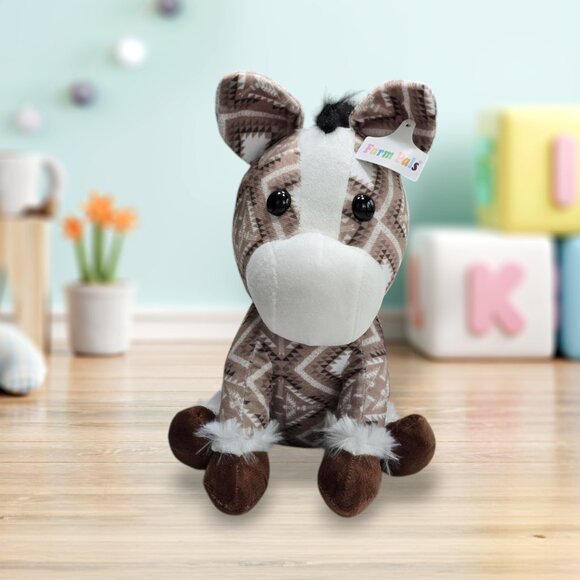 Kids Toys For All - Western Farm Pals Stuffed Plushies | Stuffed Farm Animals MD - Picture 1 of 9